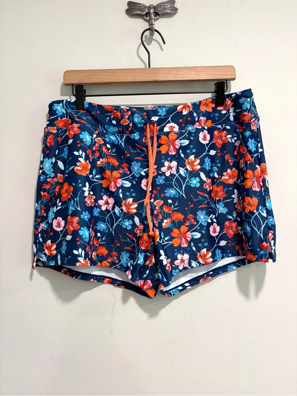 Tempt Me 2PC Tankini Floral Shorts Swimming Suit